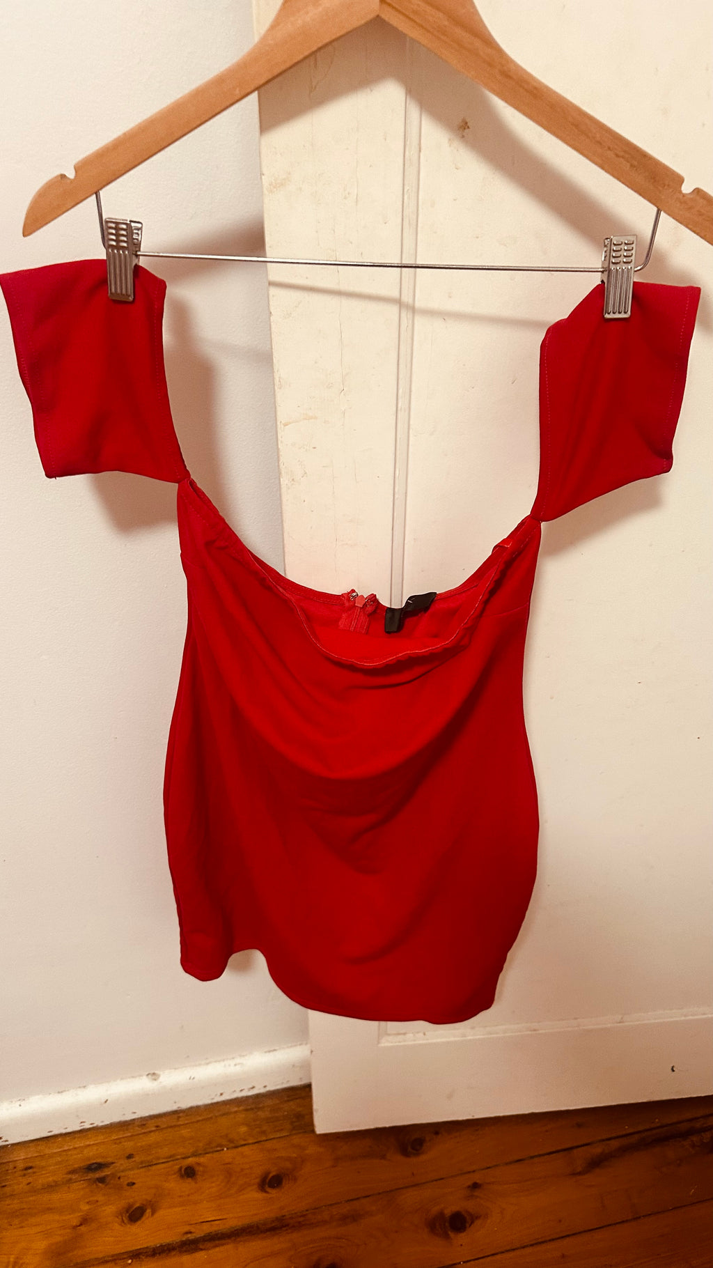 Size 12 Red AX Armani Exchange Mini Dress