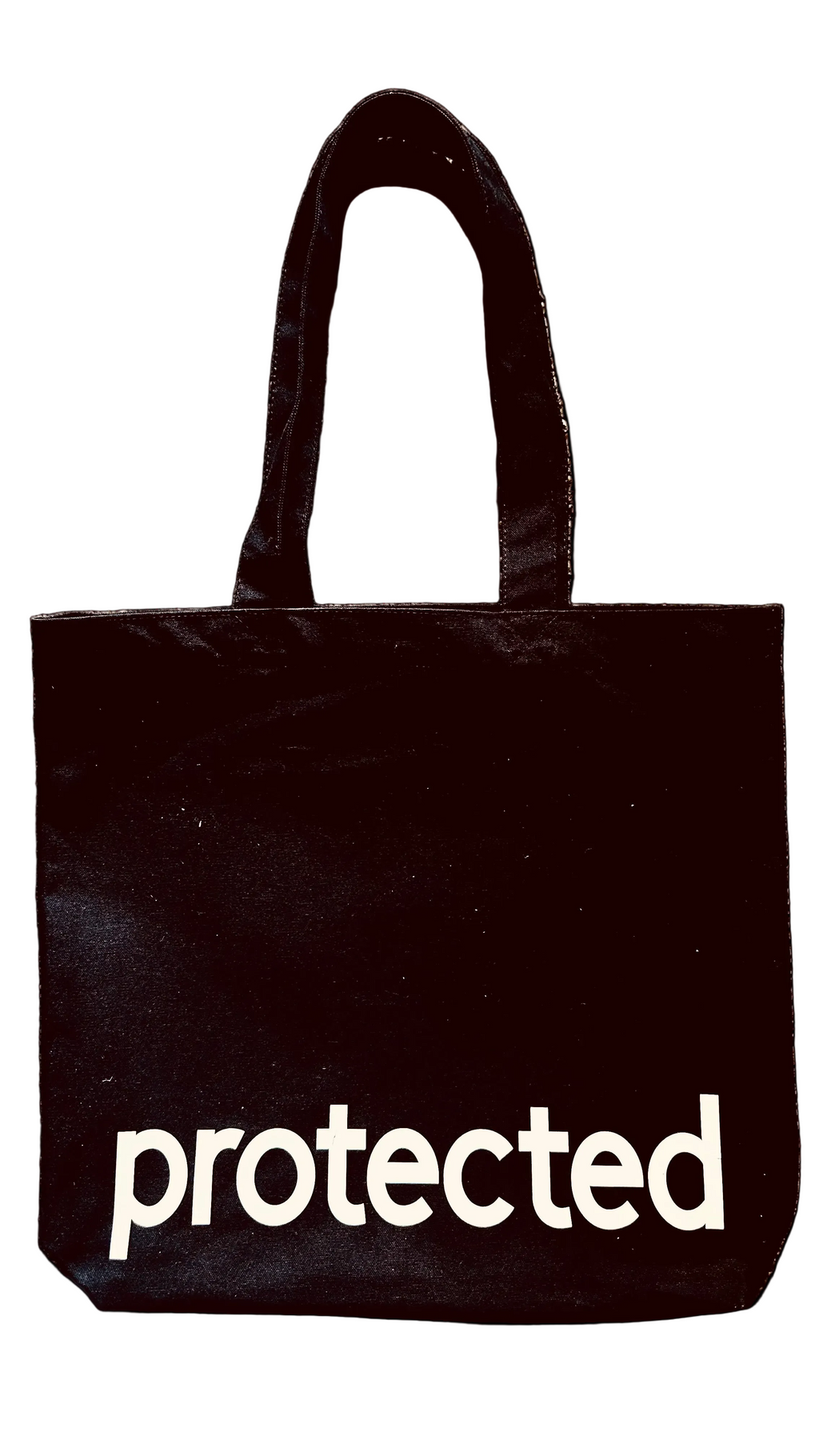 the PROTECTED premium cotton canvas tote bag